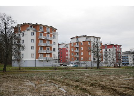 Zateplení stropů novostaveb bytových domů v Českých Budějovicích